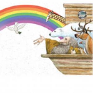 Imagen de portada del videojuego educativo: El gran diluvio, de la temática Religión