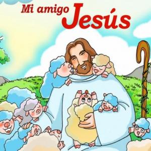 Imagen de portada del videojuego educativo: Mi amigo Jesús, de la temática Religión