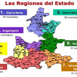 Regiones socioeconómicas de Puebla