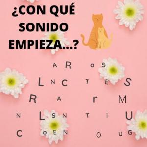Imagen de portada del videojuego educativo: JUGAMOS CON LOS SONIDOS, de la temática Lengua