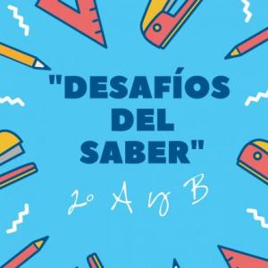 "DESAFÍOS DEL SABER" Matemáticas