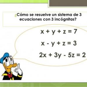The equations