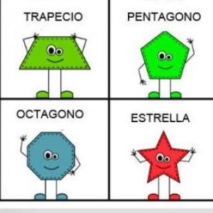 Imagen de portada del videojuego educativo: Nombre de las figuras geométricas, de la temática Matemáticas