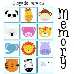 memorice animal