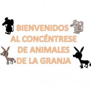 Imagen de portada del videojuego educativo: ANIMALES DE LA GRANJA 1, de la temática Lengua