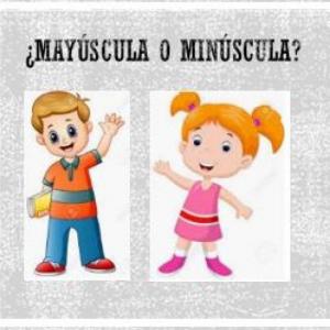 ¿Mayúscula o minúscula?
