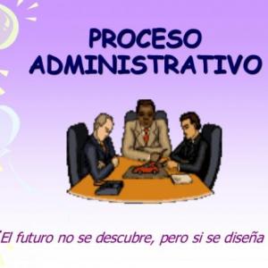 Imagen de portada del videojuego educativo: PROCESO ADMINISTRATIVO, de la temática Empresariado