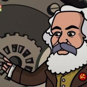 Imagen de portada del videojuego educativo: Marx 11°, de la temática Economía