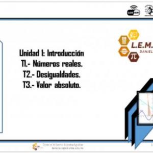 CONCEPTOS DE LA UNIDAD 1 (NÚMEROS REALES)