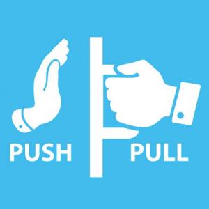 Imagen de portada del videojuego educativo: PUSH AND PULL, de la temática Biología