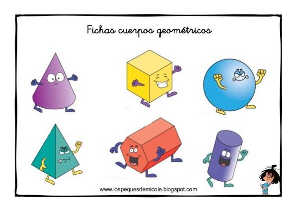 Imagen de portada del videojuego educativo: Oca de las figuras 3D, de la temática Matemáticas