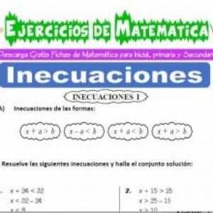 Aprendemos sobre inecuaciones 