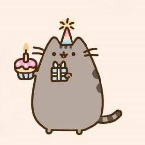 Gatito cumpleañero