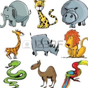 Imagen de portada del videojuego educativo: JUGAMOS CON LOS ANIMALES, de la temática Ciencias