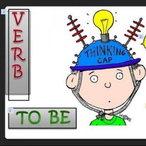 Imagen de portada del videojuego educativo: Jugando con el verbo 