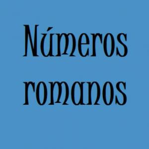 Números romanos