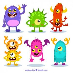 MEMOTEST DE MONSTRUOS DIVERTIDOS