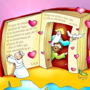 Imagen de portada del videojuego educativo: La Biblia, de la temática Religión