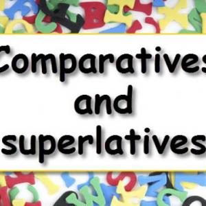 Idiomas: Superlative and comparative - In one-syllable adjectives, the ...