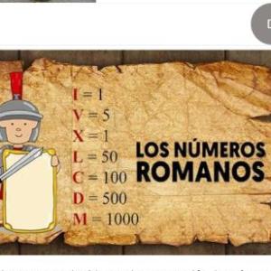 LOS NÚMEROS ROMANOS