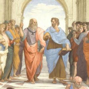 Imagen de portada del videojuego educativo: Memorama Filosofía Griega, de la temática Filosofía