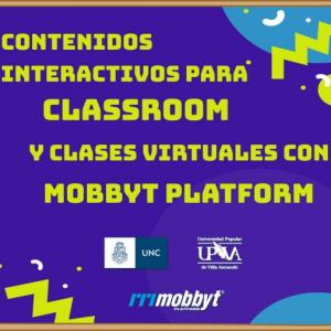 Imagen de portada del videojuego educativo: Contenidos interactivos para Classroom y clases virtuales, de la temática Tecnología