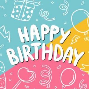 HAPPY BIRTHDAY