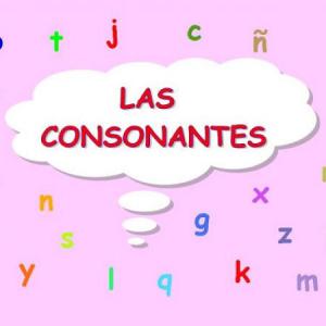 Consonantes p, b, j