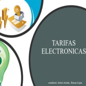 Tarifas electricas