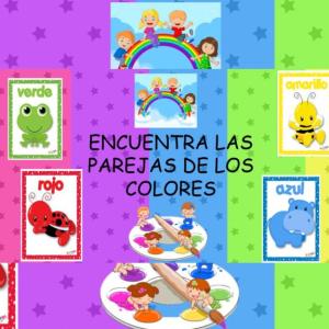 ENCUENTRA LAS PAREJA DE LOS COLORES