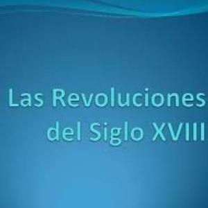 Imagen de portada del videojuego educativo: Las revoluciones del siglo XVIII, de la temática Historia