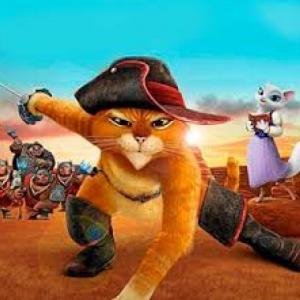 THE CAT WITH BOOTS