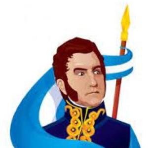 Imagen de portada del videojuego educativo: CONTAME DEL GENERAL JOSE DE SAN MARTÍN., de la temática Historia