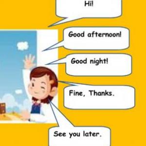 Portada del juego Greetings and good byes – Idiomas