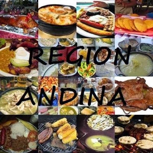 COMIDAS DE LA REGION ANDINA
