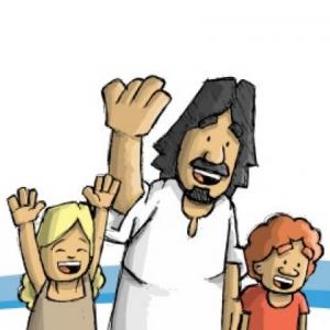Imagen de portada del videojuego educativo: La tierra de Jesús, de la temática Religión