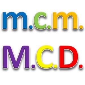 MATEMÁTICAS 3_ mcm y MCD