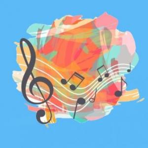 Imagen de portada del videojuego educativo: Notas musicales 5º-2, de la temática Música