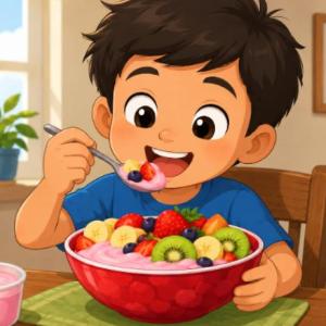 Aprendo a leer con las frutas