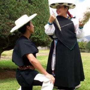 Trajes tipicos del Ecuador