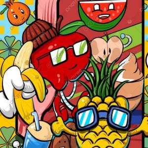 MásterKids of fruits