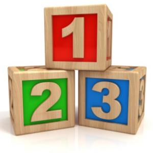 Aprendamos los números del 1 al 3