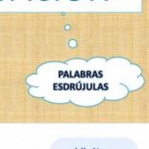 Acentuación de palabras