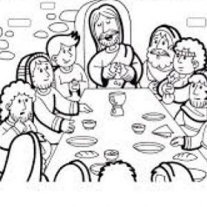 Religión: La entrega de Jesús - cena- apóstoles-alianza
