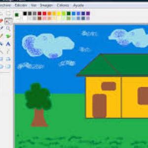 Imagen de portada del videojuego educativo: herramientas de paint, de la temática Informática