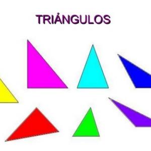 Imagen de portada del videojuego educativo: Repasa Los triángulos, de la temática Matemáticas