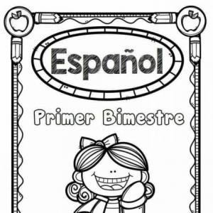 Imagen de portada del videojuego educativo: ESPAÑOL 4°: 1 trimestre , de la temática Lengua