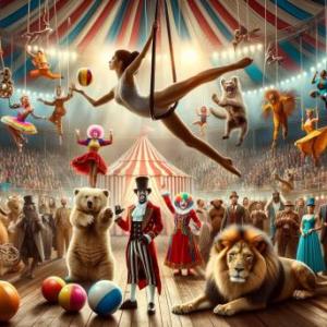 "El chico, el payaso y el circo"