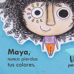 Imagen de portada del videojuego educativo: Quizz MAYA, NUNCA PIERDAS TUS COLORES, de la temática Lengua