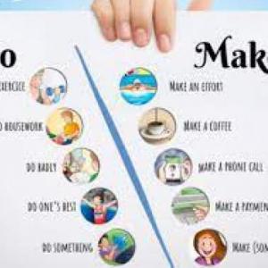 do and make